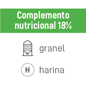 Complemento nutricional 18%