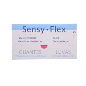 Guantes Sensy-Flex 100 unidades