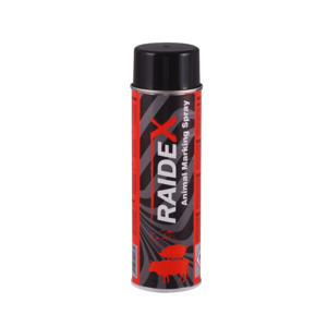 Marcador spray Raidex rojo 400 cc