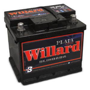 Batería Willard 12 V 75 A UB 450 Ag derecho 38 Ah