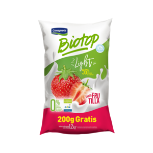Yogur Biotop frutilla light 1,2 kg