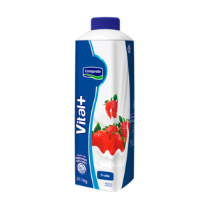 Yogur Vital+ 0% frutilla 1 kg
