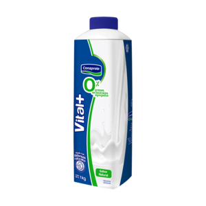 Yogur Vital+ 0% natural 1 kg