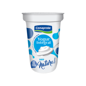 Yogur integral natural 200 g