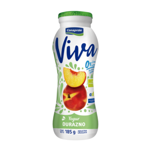 Yogur Viva 0% durazno 185 g